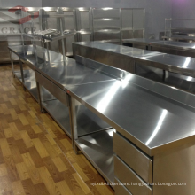 Restaurant kitchen table Commercial kitchenware Stainless Steel Work table